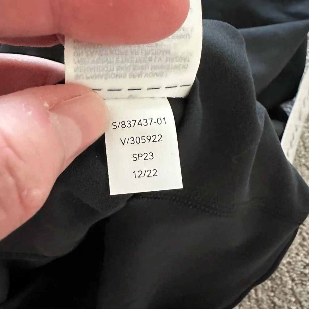 Athleta Transcend Skort – Size Small Black NWT Quick Drying + VitaFree Fabric‎